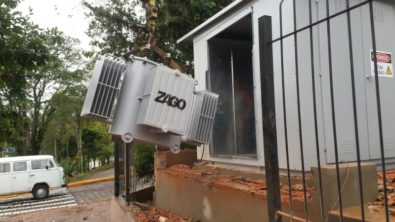 Cabine Primária 500kva Aricanduva - Cabine de Medição Primária