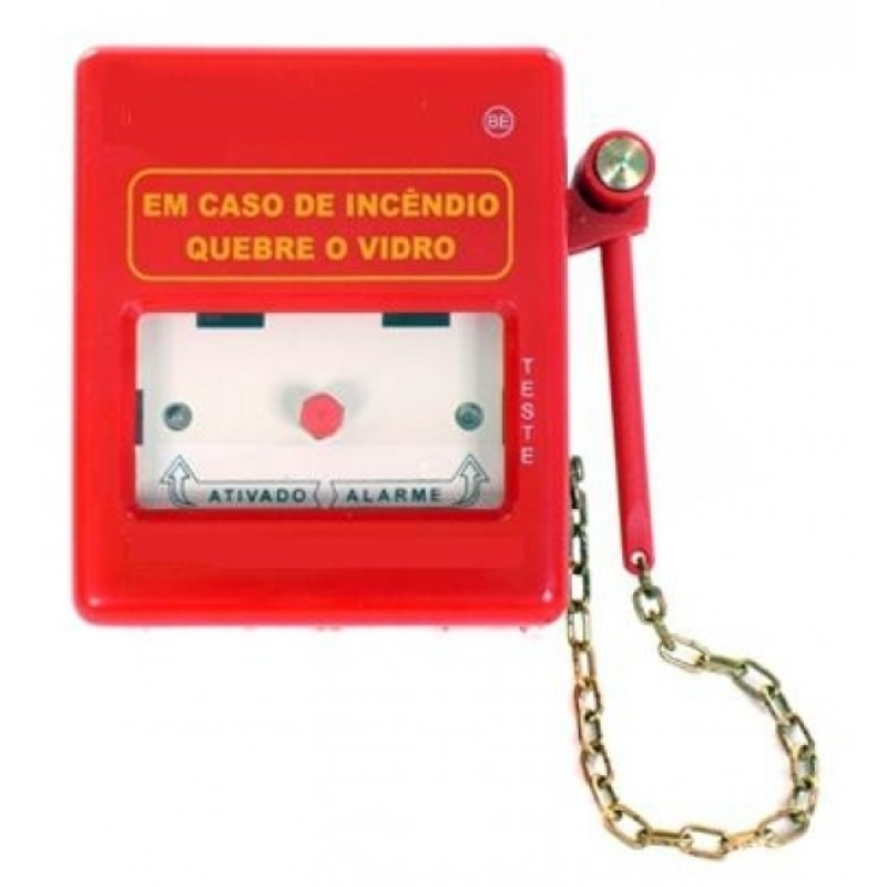 Instalação de Acionador Manual Alarme de Incendio Campo Limpo - Acionador Manual de Incendio