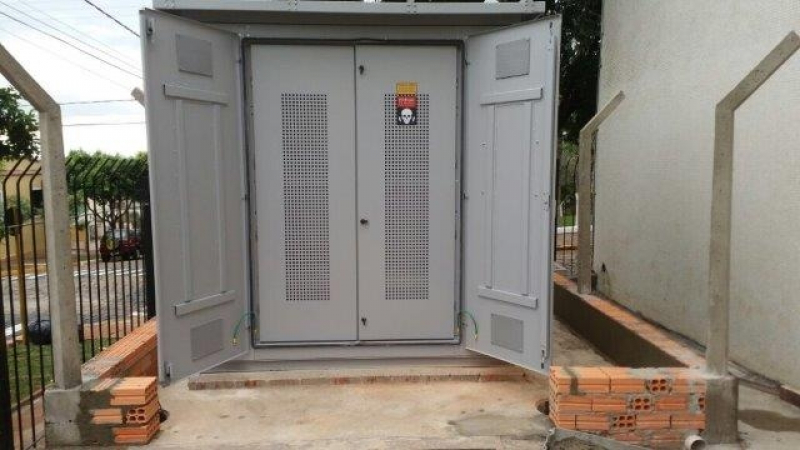 Onde Encontro Cabine Primária 500kva Jardim Bonfiglioli - Cabine Primária de Média Tensão