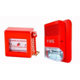 acionador manual de alarme de incendio Água Branca